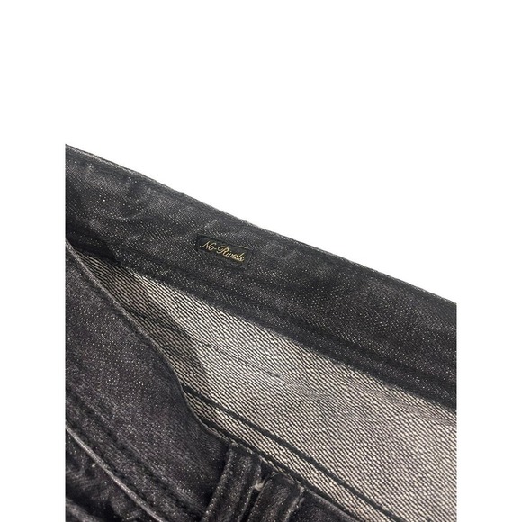 Akoo Jeans Mens Size 42 No Rivals Big Oak Fit Black Denim Straight Leg - Picture 6 of 12